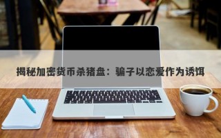 揭秘加密货币杀猪盘：骗子以恋爱作为诱饵