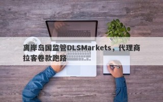 离岸岛国监管DLSMarkets，代理商拉客卷款跑路