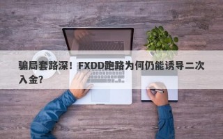 骗局套路深！FXDD跑路为何仍能诱导二次入金？