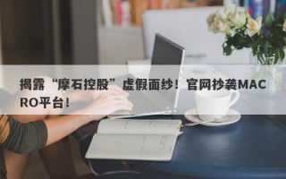 揭露“摩石控股”虚假面纱！官网抄袭MACRO平台！