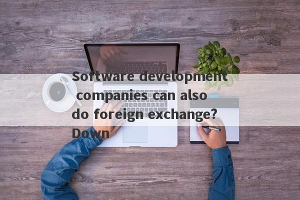 Software development companies can also do foreign exchange?Down-第1张图片-要懂汇圈网