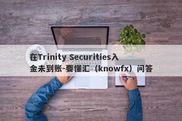 在Trinity Securities入金未到账-要懂汇（knowfx）问答-第1张图片-要懂汇圈网