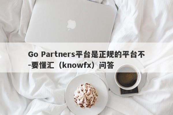 Go Partners平台是正规的平台不-要懂汇（knowfx）问答-第1张图片-要懂汇圈网