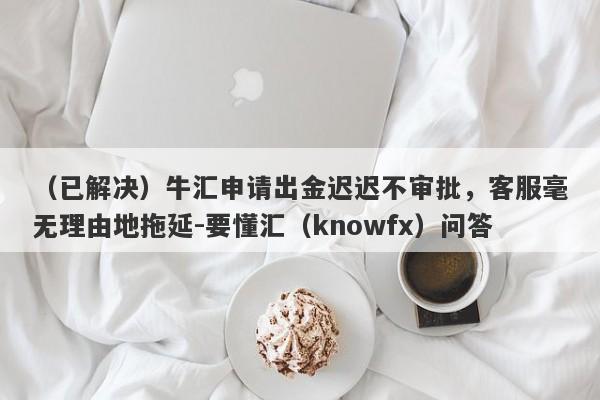 （已解决）牛汇申请出金迟迟不审批，客服毫无理由地拖延-要懂汇（knowfx）问答-第1张图片-要懂汇圈网