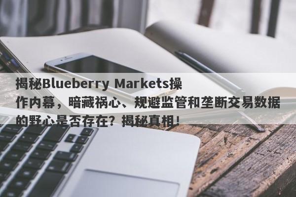 揭秘Blueberry Markets操作内幕，暗藏祸心、规避监管和垄断交易数据的野心是否存在？揭秘真相！-第1张图片-要懂汇圈网