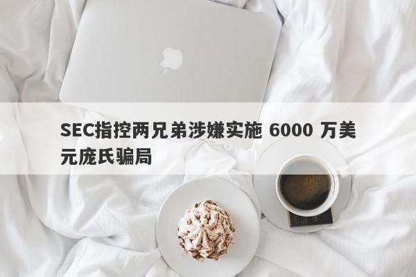 SEC指控两兄弟涉嫌实施 6000 万美元庞氏骗局-第1张图片-要懂汇圈网