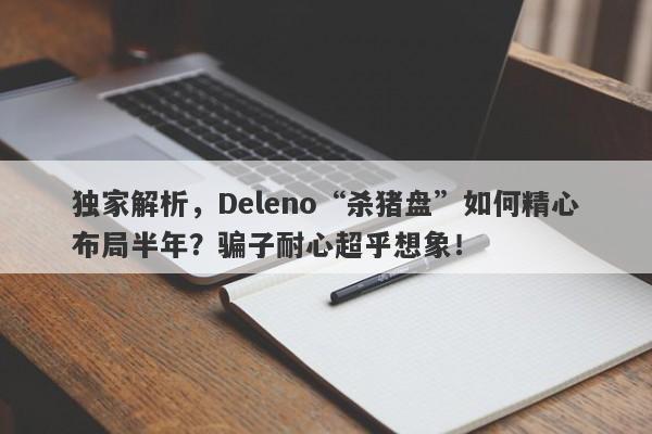 独家解析，Deleno“杀猪盘”如何精心布局半年？骗子耐心超乎想象！-第1张图片-要懂汇圈网